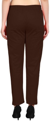 MIXFIT Regular Fit Women Brown Trousers