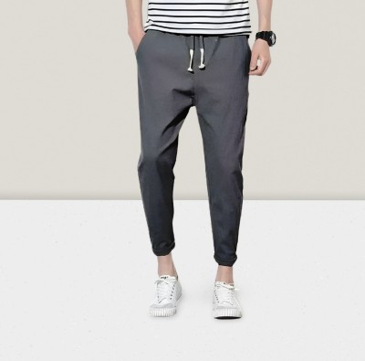 SARK PRODUCTION Slim Fit Men Grey Trousers