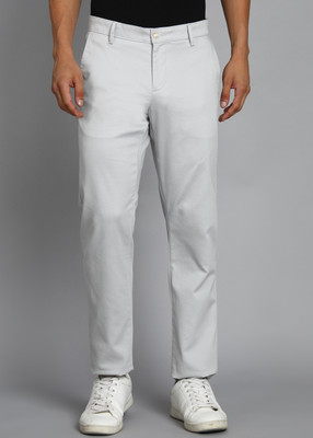Allen Solly Regular Fit Men White Trousers