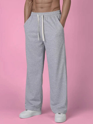 WEVOK WEAR Relaxed Men Grey Trousers