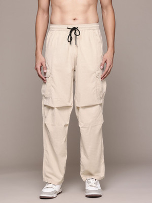 Roadster Regular Fit Men White Trousers