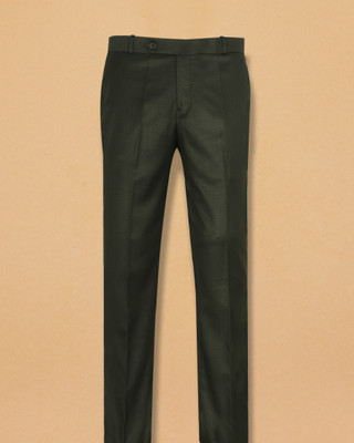 french crown Regular Fit Men White Trousers