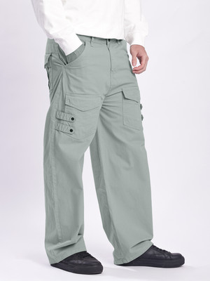 Bene Kleed Relaxed Men Grey Trousers