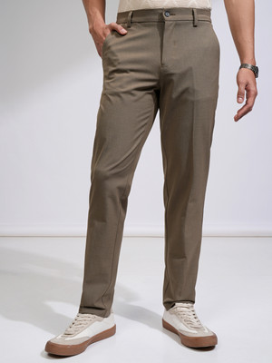 HIGHLANDER Relaxed Men Brown Trousers