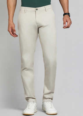 Arrow Sport Slim Fit Men Light Green Trousers