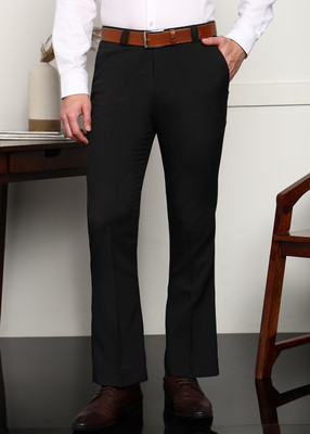 FUBAR Regular Fit Men Black Trousers