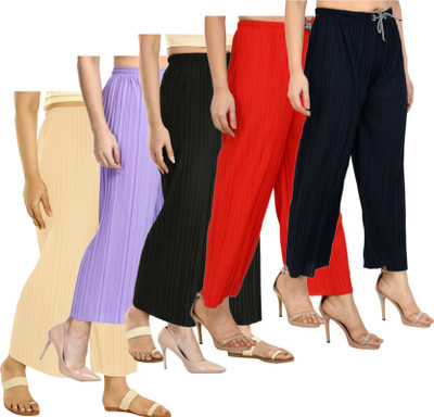 WINHEVER Regular Fit Women Multicolor Trousers