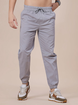 V-MART Regular Fit Men Grey Trousers