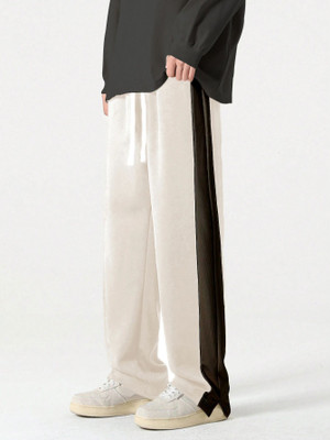 Leriya Fashion Regular Fit Men White Trousers