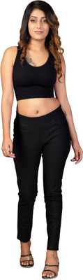 OASIS Relaxed Women Black Trousers