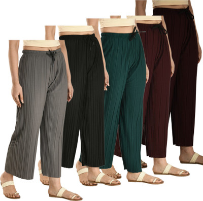 WINHEVER Regular Fit Women Multicolor Trousers