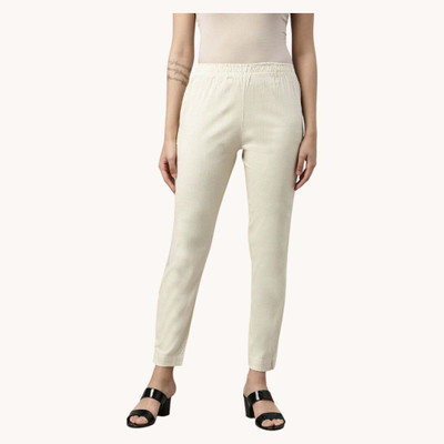 High Glitz Regular Fit Women Pink Trousers