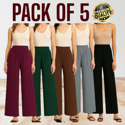Mp10 Regular Fit Women Multicolor Trousers
