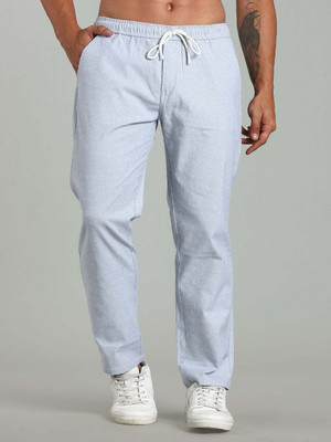 Paul Street Relaxed Men Blue Trousers