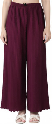 FIRST ARRIVAL Regular Fit Women Purple Trousers