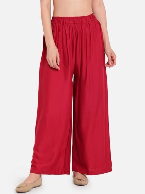 Bcz Regular Fit Women Maroon Trousers