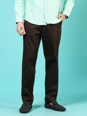 V-MART Slim Fit Men Green Trousers