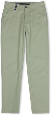 GINI & JONY Regular Fit Boys Green Trousers