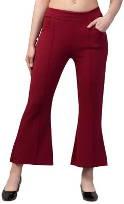 ZAPRA FASHION Regular Fit Women Black Trousers