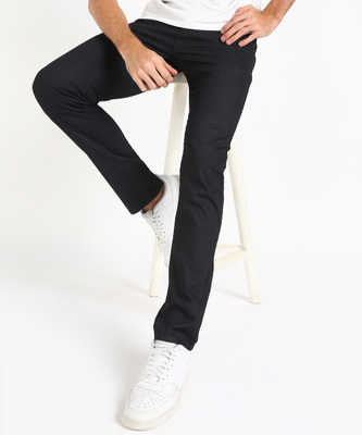 KILLER Slim Fit Men Dark Blue Trousers
