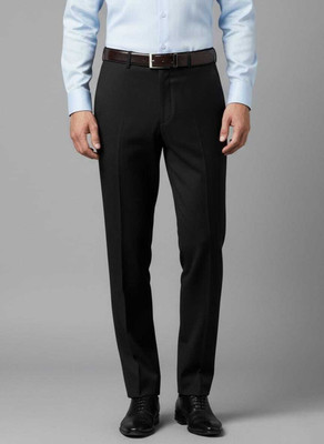 Naaz Enterprises Slim Fit Men Black Trousers