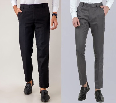 VXnine Regular Fit Men Multicolor Trousers