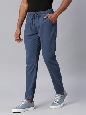 Dennis Lingo Tapered Men Light Blue Trousers