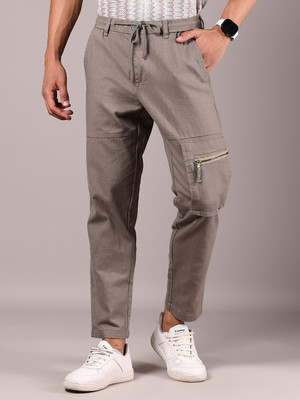V-MART Relaxed Men Green Trousers