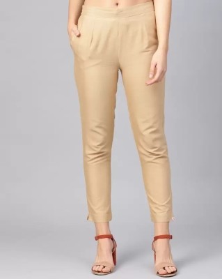 ALQUSWA GROUP Regular Fit Women Beige Trousers