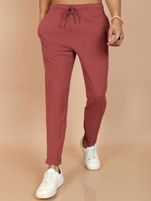 HIGHLANDER Regular Fit Men Pink Trousers