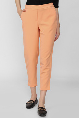 VAN HEUSEN Regular Fit Women Beige Trousers