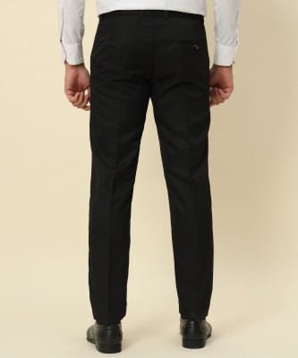 ZEPPI Regular Fit Men Black Trousers