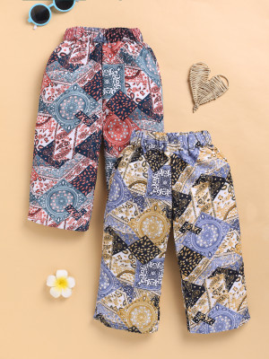 LACKii DOLL Regular Fit Girls Blue Trousers