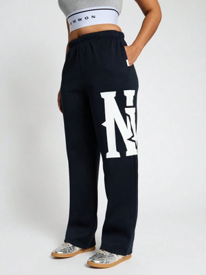 Tabadtod Loose Fit Women Dark Blue Trousers