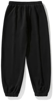 Stockton Loose Fit Men Black Trousers
