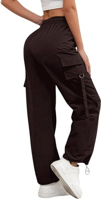 Leriya Fashion Regular Fit Women Brown Trousers