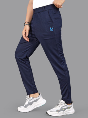 HK HUB Regular Fit Men Dark Blue Trousers