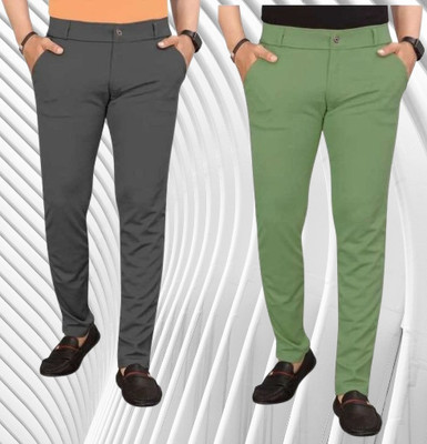 kdsn Regular Fit Men Multicolor Trousers