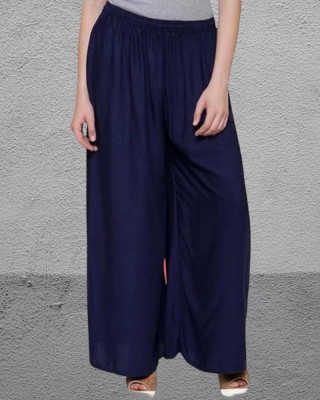 Ladies Haat Regular Fit Women Blue Trousers