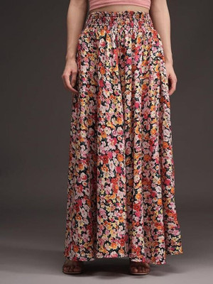 GROWMORE CREATION Flared Women Orange Trousers