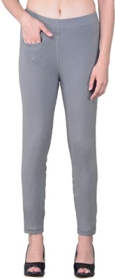 Comfort Lady Regular Fit Women Grey Trousers