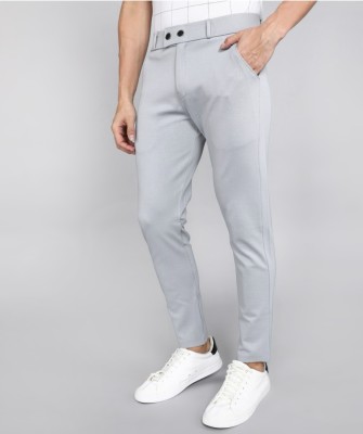 USIGO Comfort Fit, Regular Fit Men White Trousers