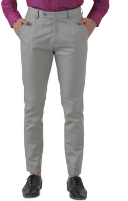 FUBAR Regular Fit Men Grey Trousers