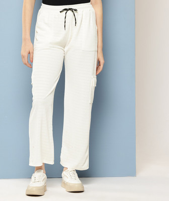 METRONAUT Regular Fit Girls White Trousers