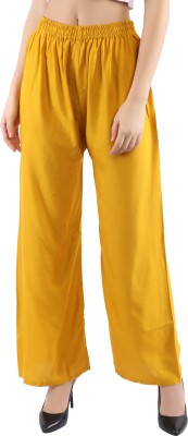 VEDANSH ENTERPRISES Relaxed Women Yellow Trousers