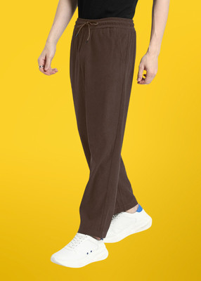 UNICOWESTONESTORE Regular Fit Men Brown Trousers