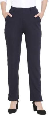 Smarty Pants Regular Fit Women Blue Trousers