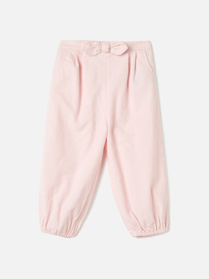 JUNIORS by Babyshop Regular Fit Baby Girls Pink Trousers
