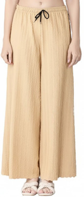 FIRST ARRIVAL Regular Fit Women Beige Trousers