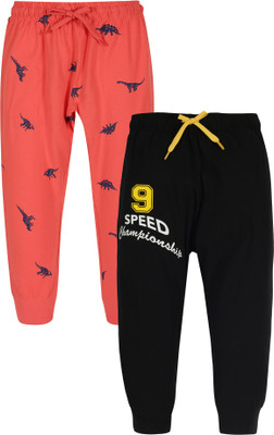 Plum Tree Track Pant For Boys(Multicolor, Pack of 2)